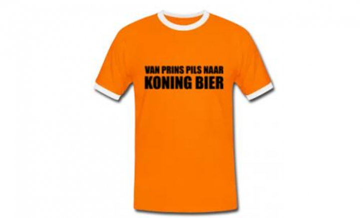 Prins pils of koning T-shirts